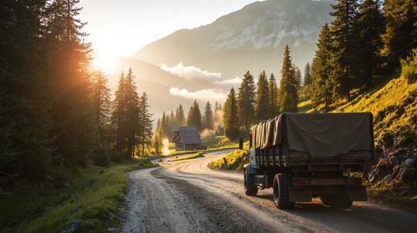 Solutions efficaces pour le transport de marchandises en Savoie
